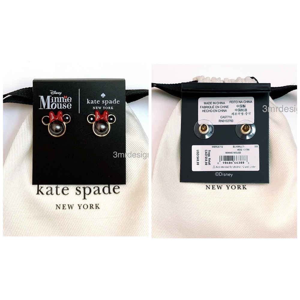 AUTH.COACH X Keith Harling| Glovetanned Leather Purse/Coin Purse & KS. Earrings - Picture 12 of 13